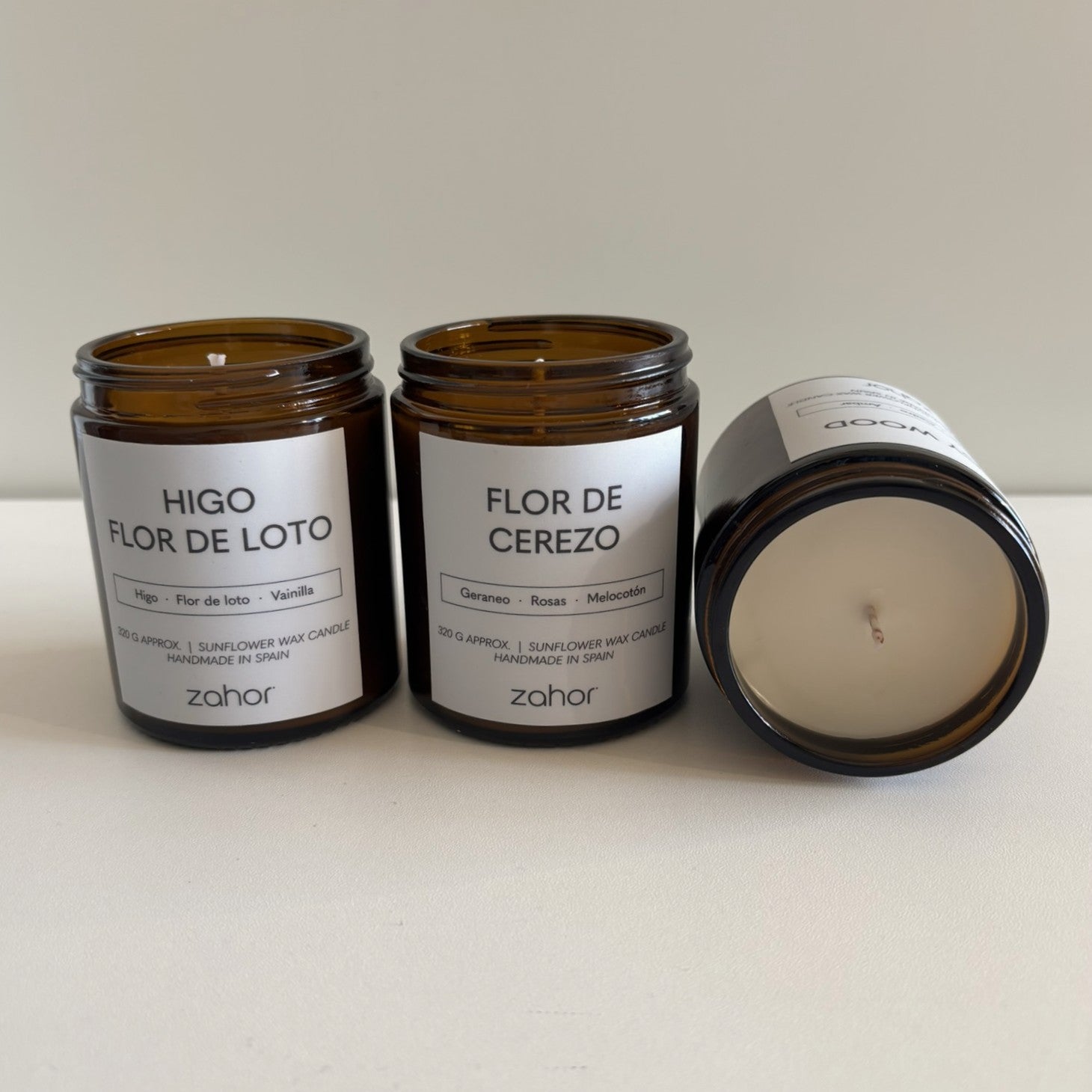 Pack 3 velas aromáticas