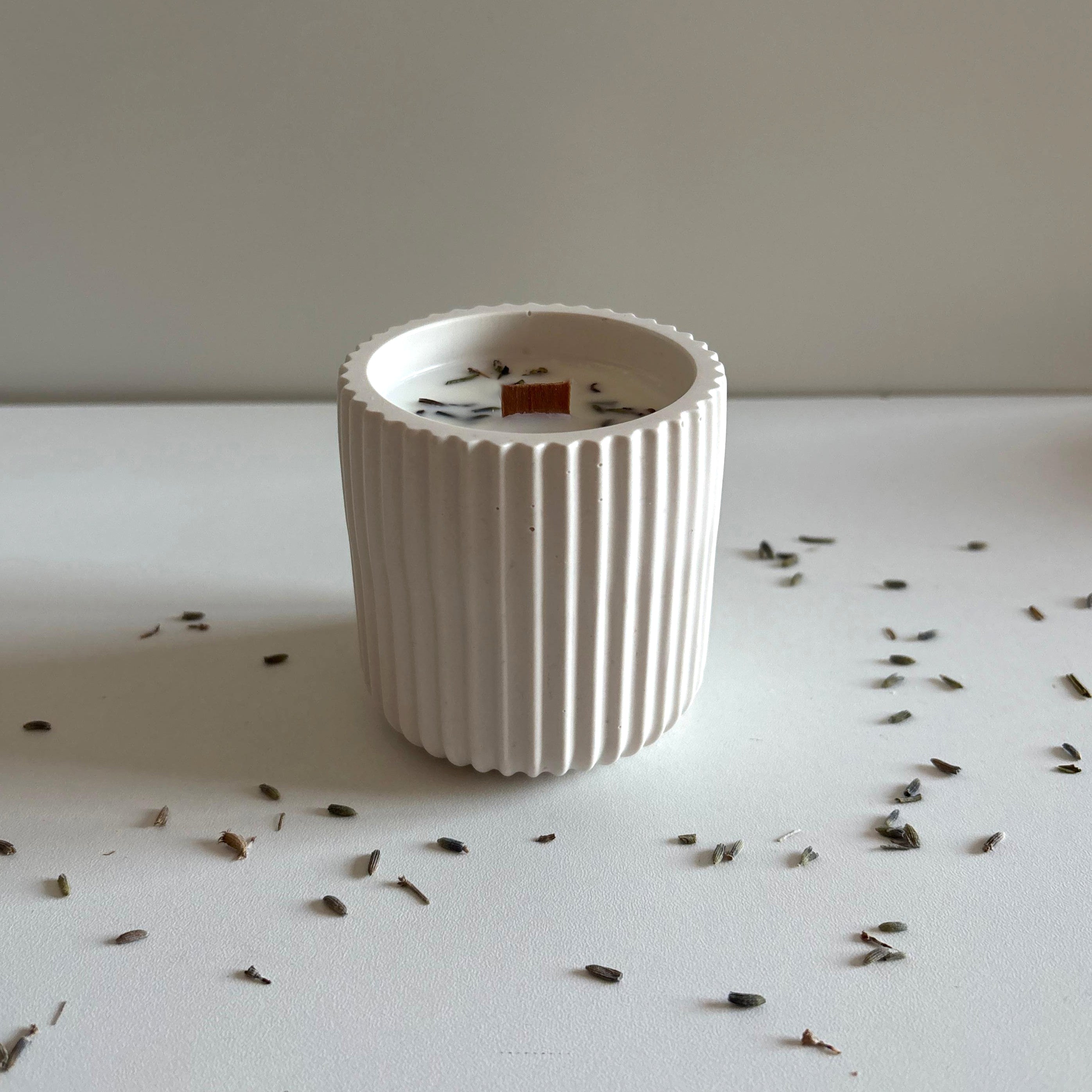 Vela de Lavanda y Aloe Vera